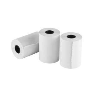 Mini papier thermique sans BPA 57x30mm avec noyau en plastique, monocouche 55gsm pour caisses enregistreuses et appareils photo - Product Image 1