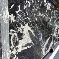 Design d'intérieur élégant, style luxueux, marbre Taj Mahal, personnalisé, noir grand antique, marbre dolomite noir, escalier haut de gamme