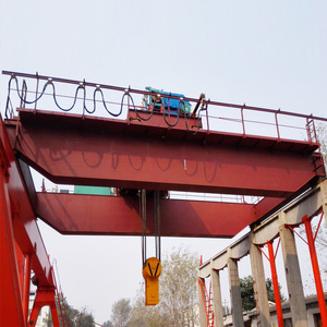 رافعة جسرية مزدوجة العارضة بحمولة 10-20 طن مع نظام تحكم PLC للصناعات الثقيلة - Product Image 2