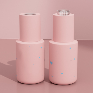 Botella de Vidrio Rosa Personalizada de 30 ml con Gotero para Suero para el Cuidado de la Piel, Otros Colores Disponibles para Envases de Cosméticos - Product Image 5