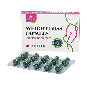 Capsules de régulation métabolique à base d'extraits naturels, boîte de 10 comprimés, gestion du poids quotidienne, service OEM - Product Image 1