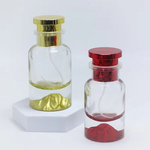 Hot Sale <b>30ml</b> 50ml 100ml Red Color Glass <b>Perfume</b> <b>Bottle</b> Ready Stock Luxury Thick Bottom Empty Glass <b>Perfume</b> <b>Bottle</b> with Lids - Product Image 3