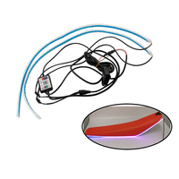 Tira de Luz LED RGBW para Asiento de Motocicleta, Iluminación Decorativa, Control por Aplicación, Tira de Luz para Asiento