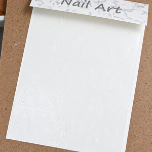 Offre Spéciale multi-usages Style français <span class=keywords><strong>manucure</strong></span> auxiliaire ongles autocollants dentelle français ongles décalcomanies <span class=keywords><strong>pour</strong></span> accessoires d'ongles de mode - Product Image 6