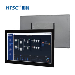 Trong nhà công nghiệp 21.5-inch 6 mét IP65 không thấm nước pcap màn hình cảm ứng với độ sáng cao 2000nits New USB VGA DVI rộng hoạt động - Product Image 1