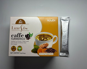 Café au chocolat au curcuma avec collagène et <span class=keywords><strong>glutathion</strong></span> 10g*10 sachets – Favorise l'éclat de la peau et le bien-être quotidien pour les passionnés de beauté - Product Image 6