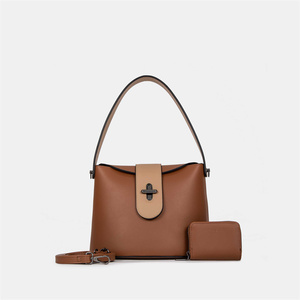 Bolso de Mano Tipo Cubo para Mujer, Novedad 2026, Venta al Por Mayor, con Correa Cruzada, Bolso de Moda con Hebilla Giratoria - Product Image 1