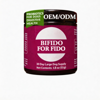 Suplemento Probiótico en Polvo para Perros y Gatos OEM/ODM, Mezcla de Enzimas de Calabaza con Aceite de Pescado Alto en Proteínas, Absorción Rápida, Apoyo Inmunológico, Salud