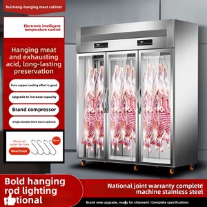 <span class=keywords><strong>Armoire</strong></span> <span class=keywords><strong>froide</strong></span> verticale commerciale pour l'affichage accrochant de stockage de viande pour l'équipement de réfrigération résistant à l'acide frais de mouton de boeuf - Product Image 6