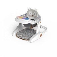 Chaise d'éveil pour bébé avec coussin d'apprentissage, siège souple pour repas, chaise de sol électronique pour tout-petit