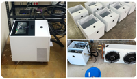 Vente chaude C1 C2 C6 Overlocking Server Solution de refroidissement Réservoir d'immersion Refroidisseur sec Système d'huile liquide pour processeur de données d'ordinateur
