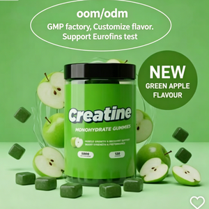 Gomitas de Creatina Greens con Sabores a Manzana Ácida, Melocotón y Fresa para Adultos, Mujeres Embarazadas, Fortalecimiento Muscular, Crecimiento y Apoyo Inmunológico - Product Image 1