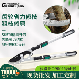 Tijeras de Podar Telescópicas Green Guard de 30-50 mm, Acero Inoxidable, Herramienta de Jardinería Resistente - Product Image 4