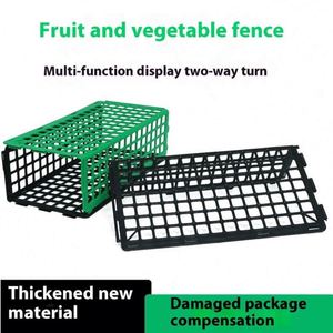 Separador de ABS de fácil instalación para supermercados, barandilla de grado alimenticio para frutas y verduras, basura, cemento, compras, marca personalizada FA03 - Product Image 2