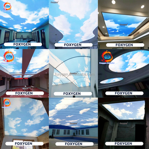 Techo LED Ignífugo con Efecto Cielo Azul UV, Techo Publicitario de Película Suave de Alta Gama, Luz de Techo Translúcida, Techo Extensible con Efecto Cielo 3D - Product Image 4