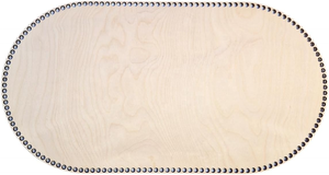 Grande Base in <span class=keywords><strong>Legno</strong></span> per Culla Portatile, Cesto <span class=keywords><strong>di</strong></span> Mosè, Base Ovale in <span class=keywords><strong>Legno</strong></span>, Fai da Te, Cesto per Neonati, Lavorato all'Uncinetto - Product Image 4