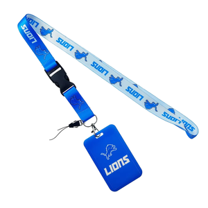 Nhà Máy Giá tùy chỉnh thăng hoa Keychain dây buộc với logo tùy chỉnh Polyester dây buộc - Product Image 3