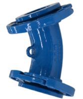 Raccords de tuyauterie en fonte ductile Shengri BS EN545 pour eau potable et eaux usées EN598, tout type de raccord à bride en T