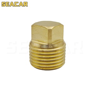 Seacar Brass Scupper <b>Plug</b> 1/2-14 Threaded Marine Hardware For Boat Repair - Product Image 1