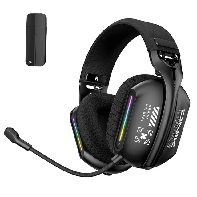 Onikuma Gt808 Gaming Headset Headworn Bluetooth 2.4g Wired Wireless Alibaba Professional E-Sports Gamer Headphone