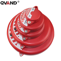 Dispositifs de verrouillage de vanne à opercule conformes aux normes de sécurité, en plastique ABS technique, avec 2 clés pour volant de 80 mm de diamètre, pour M-H01