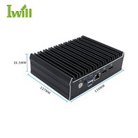 Cele-ron J3160 Mini PC 4 puertos LAN Pfsense Firewall Hardware DDR3 WiFi Red Firewall Router EE. UU./UE Plug Thin Client PC Nuevo