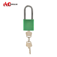 2024 Elecpopular haute sécurité 6 pièces cylindres de serrure en aluminium robustes cadenas de sécurité avec verrouillage de sécurité en aluminium
