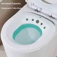 Baignoire pliable pour femme, bidet de toilette, siège de toilette post-partum, irrigateur de hanche autonettoyant, baignoire pour trempage du périnée, hémorroïdes