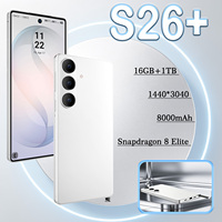 Teléfono Móvil S26 Ultra 5G Desbloqueado Globalmente, 16GB+1T, CPU Deca Core de Alta Calidad, Cámara Trasera de 108MP 4K, Pantalla HD de 7.3 Pulgadas, Android 15, Nuevo
