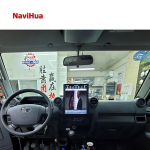 NAVIHUA Touch Screen Car Multimedia GPS Navigation 13 Inch Android Car Radio for Tesla Style Toyota Land Cruiser LC70 LC75 L76 - Product Image 5