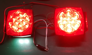 SAE IP67 dẫn Trailer ánh sáng Kit <span class=keywords><strong>12V</strong></span> | không thấm nước chìm đuôi đèn trái & phải cho thuyền Trailer, xe tải, cắm trại, <span class=keywords><strong>RV</strong></span>, biển - Product Image 4