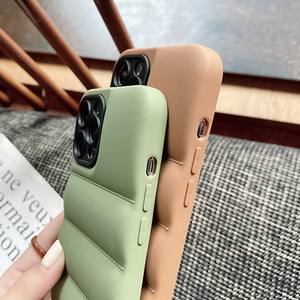 Custodia bianca per <span class=keywords><strong>iPhone</strong></span> per 15 <span class=keywords><strong>Pro</strong></span> Max <span class=keywords><strong>Cover</strong></span> morbida in <span class=keywords><strong>Silicone</strong></span> antiurto piumino in tessuto morbido per 14 <span class=keywords><strong>Pro</strong></span> Max - Product Image 4