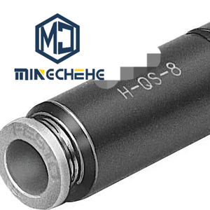 Conector de Empuje H-QS-12 con Modelos H-QS-8 y H-QS-16 para Sistema de Conexión de Tuberías Neumáticas - Product Image 1