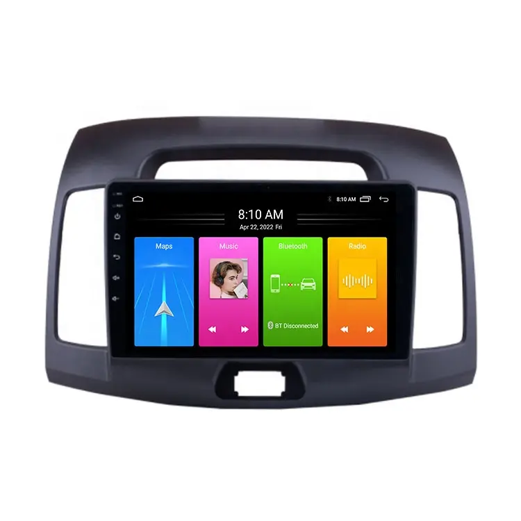 Gps автомобильный навигатор Android 9 дюймов для Hyundai Elantra 5 2008 2009 2010 2011 2006 2007 Android Auto Carplay двойной Din стерео