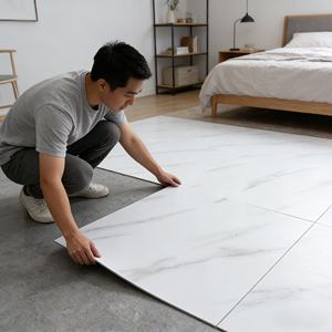 Meilleur <span class=keywords><strong>prix</strong></span> d'usine, tapis de sol en PVC imperméable de 0,32 mm, revêtement de sol en PVC, tapis en vinyle en rouleau - Product Image 4