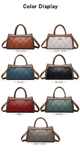 Borsa da Donna di Lusso 2025, Design Originale Premium Resistente all'Acqua in PU con Cerniera, Tracolla e Colore Unico - Product Image 6