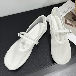 2025 elegant women's <b>flat</b> comfortable mesh upper with closed toe sexy breathable suitable for summer spring fashion trend - Product Image 3