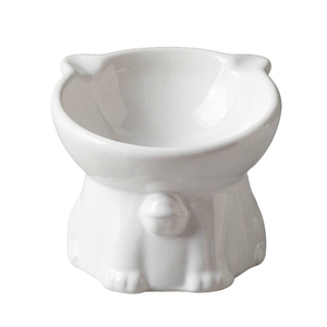 <span class=keywords><strong>Gamelle</strong></span> en céramique robuste à motif uni, surélevée <span class=keywords><strong>pour</strong></span> protéger le cou, anti-déversement et anti-moisissures sous le menton, gamelles ludiques <span class=keywords><strong>pour</strong></span> chats - Product Image 2