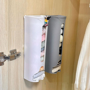 Toptan PP plastik saklama kutuları çorap organizatör duvar asılı olmayan delme iç çamaşırı - Product Image 4