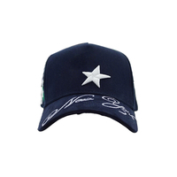 Gorra de Béisbol Personalizada OEM con Pedrería, 5 Paneles, Logotipo Bordado en 3D, Forro de Satén y Gamuza, para Exteriores