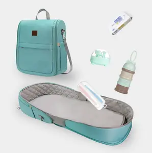 모조리 요람 오픈 침대-휴대용 아기 침대 엄마 여행 가방 기저귀 가방