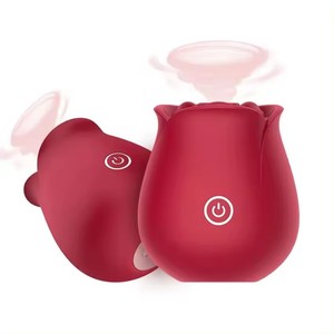 STELLAR PATH Suction Rose Clitoral Sucking <b>Vibrator</b> with Silicone+ABS Material for Women - Product Image 1