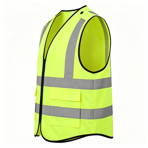 High Visibility Reflective Safety Vest for Work and Outdoor Activities - Product Image 2