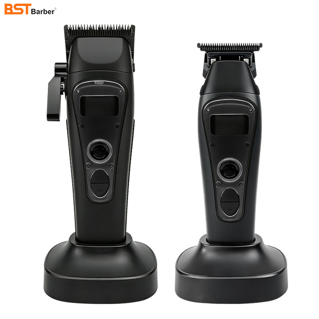 2026 New External Rotary Brushless Motor Clipper Barber Clipper and Trimmer Set Haircut Machine Haarschneider Tondeuses Barber