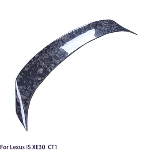 สปอยเลอร์หลังคาร์บอนไฟเบอร์แบบฟอร์จ รุ่น CT1 สำหรับรถยนต์ IS E3 รุ่นที่ 3 ปี 2013-2020 - Product Image 2