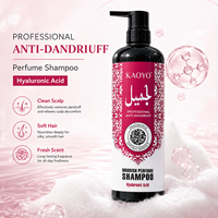 Shampooing parfumé antichute à l'acide hyaluronique du Moyen-Orient, emballage arabe, marque privée, vente en gros, fournisseur OEM