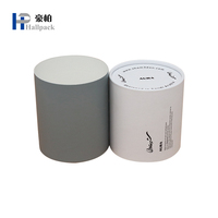 Emballage cadeau et artisanat personnalisé écologique Boîte cylindrique en carton Emballage tube en papier pour bougie
