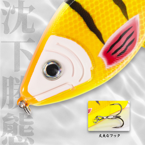 Offre Spéciale crayon appât eau de mer appâts de pêche 90mm/120mm origine crochet crayon leurres de pêche naufrage lent eau basse leurre - Product Image 5