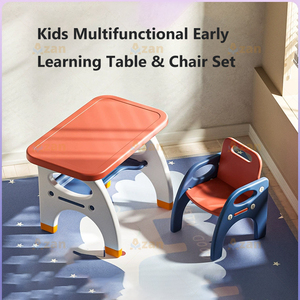 Ensemble Table et Chaises en Plastique Creuses pour Enfants, Idéal pour Manger ou Dessiner, Mobilier de Garderie pour Tout-petits - Vente en Gros - Product Image 2