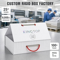 Boîte cadeau rigide personnalisée pour textiles, mode, culture, avec fermeture magnétique, pliable, motif gris, corde rouge, vente en gros, directement de l'usine